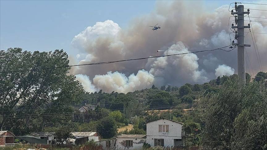 Çanakkale’de yangın kabusu! Hastane, köyler, havalimanı… Hepsi tahliye edildi! 5